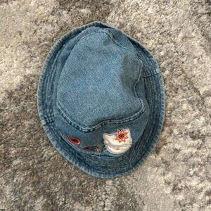 Women's Blue and Navy Hat